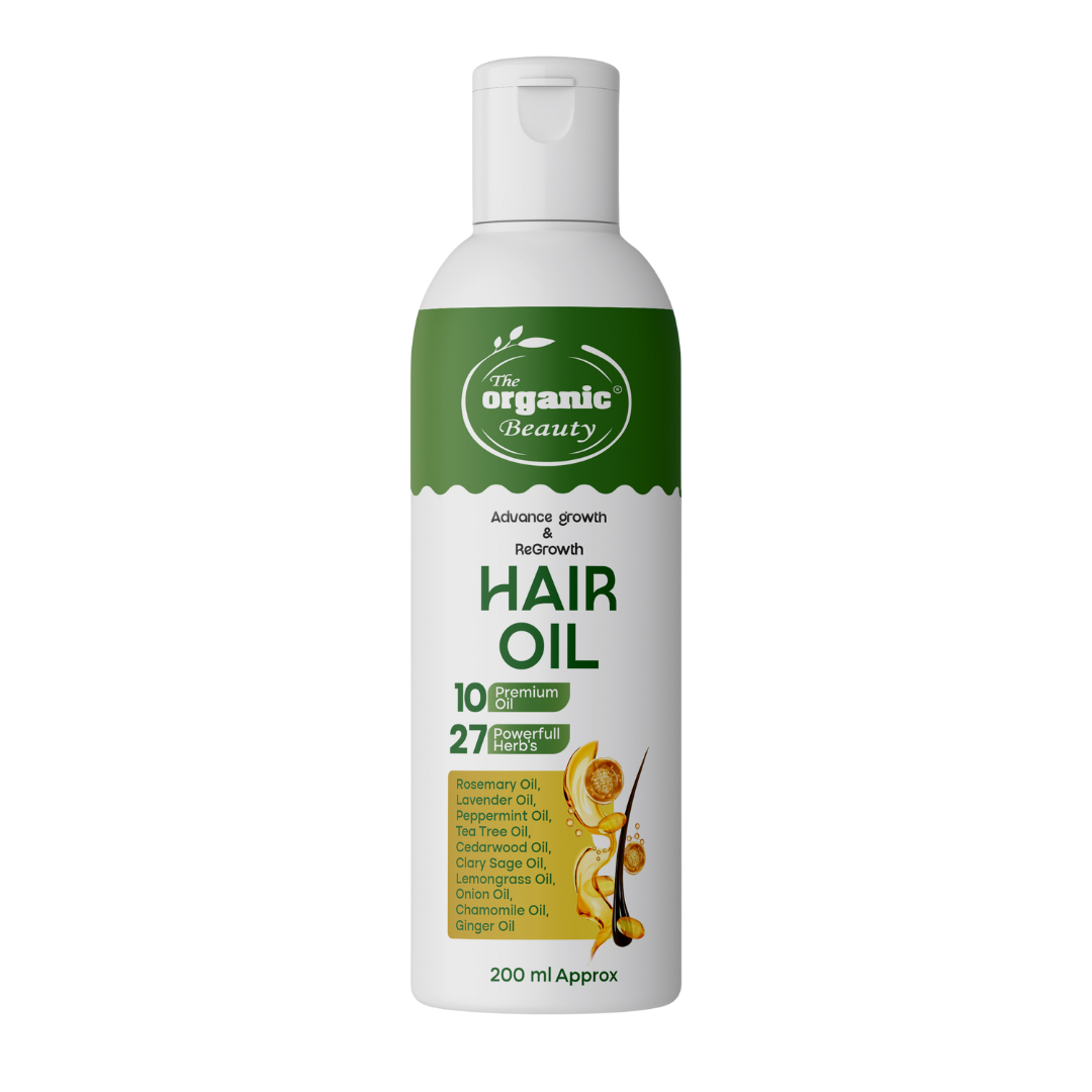 The Organic Beauty Advance Growth & Regrowth Hair Oil