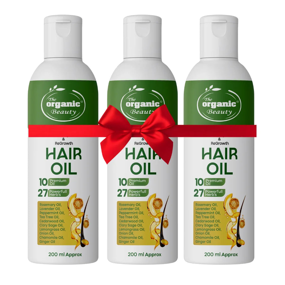 The Organic Beauty Advance Growth & Regrowth Hair Oil